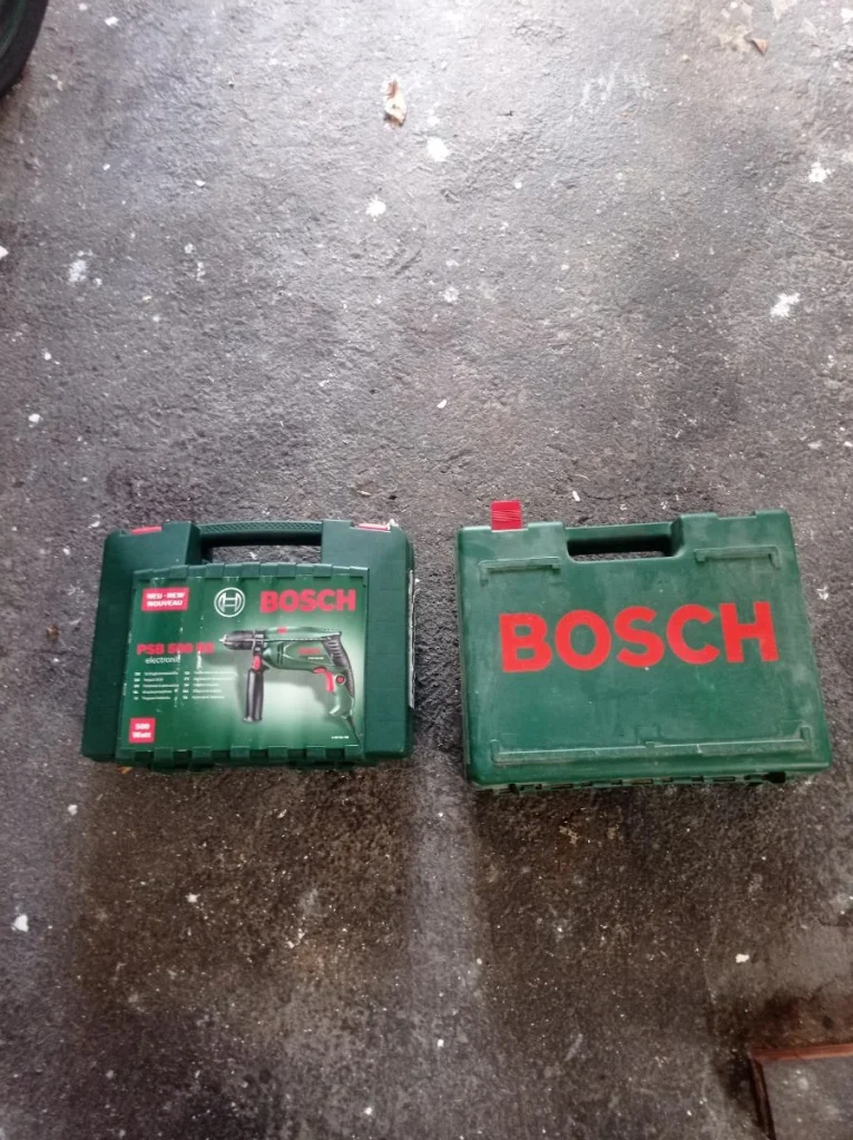 Flex und Bohrmaschine