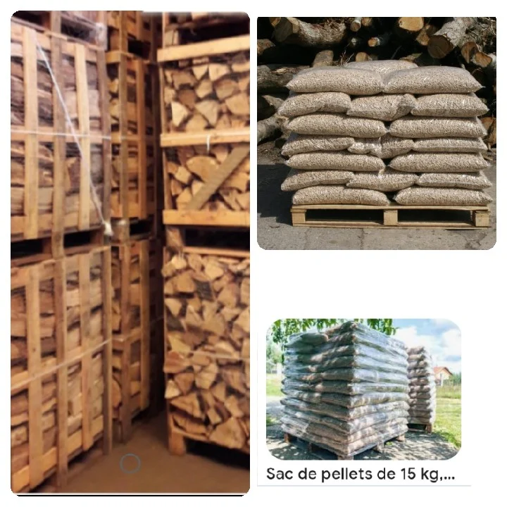 Verkaufen brennholz und Holzpellet